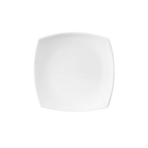 Set De 4 Plato Principal Porcelana Cuadrado 27 Cm