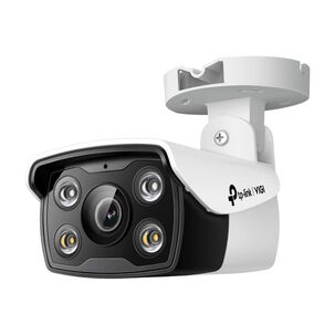 C&aacute;mara De Red Tipo Bala Tp-link Vigi C340 Vigi De 4 Mp Hd A Todo Color Para Exteriores | C&aacute;mara De Seguridad Cctv Con Cable | Ir Inteligente | Resist