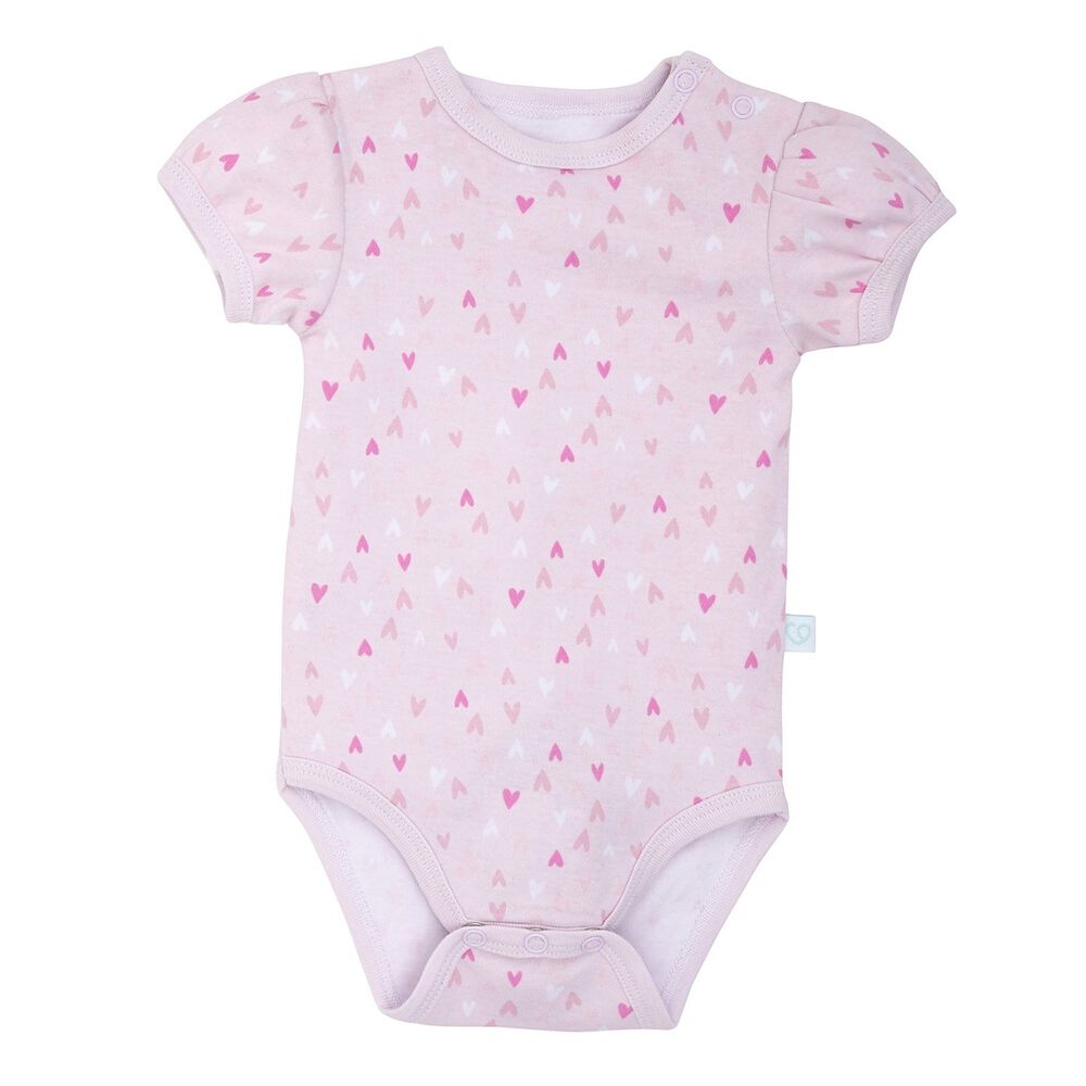 Set 2 Bodys Manga Corta Rosado Princesa Niña 6 - 9 Meses image number 3.0