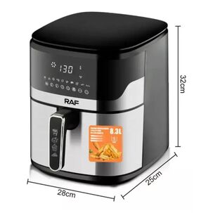 Freidora De Aire Air Fryer 8300ml Bascula Gramera R5375 Raf