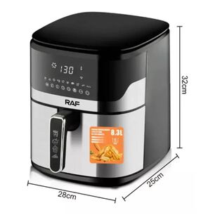 Freidora De Aire Air Fryer 8300ml Bascula Gramera R5375 Raf