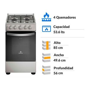 Cocina A Gas Mademsa FM4ES / 4 Quemadores