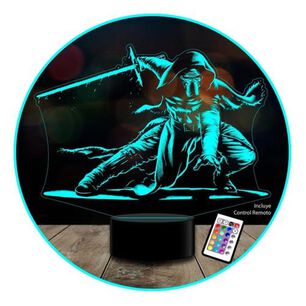 Lampara 3d Kylo Ren Star Wars Control Remoto