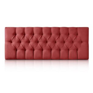 Respaldo Capitone Antonia Hvm 2p Rojo
