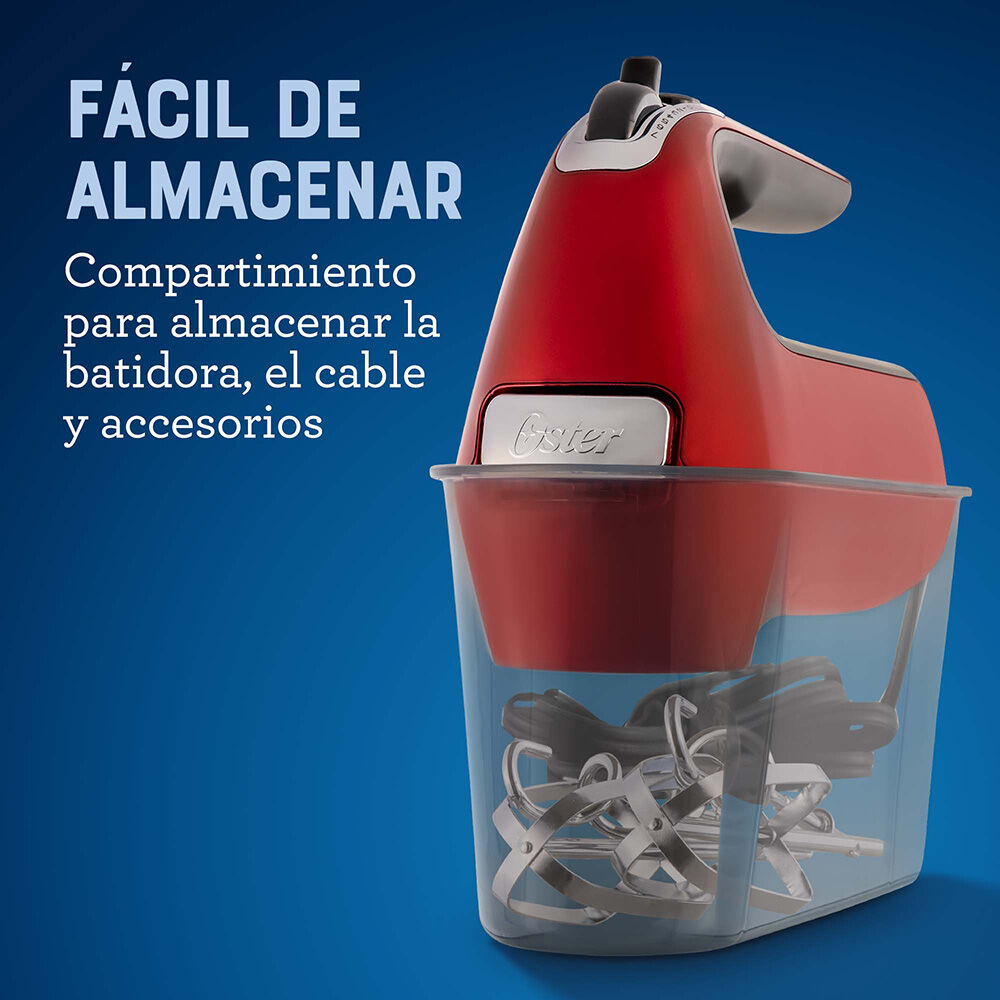 Batidora De Mano Oster 7 Velocidades + Función Turbo Fpsthm360r image number 3.0