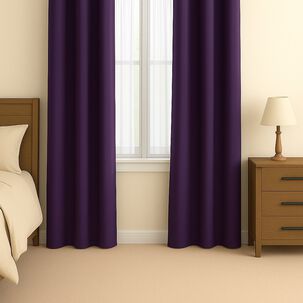Cortina Engomada Termica 100% Blackout 140x225