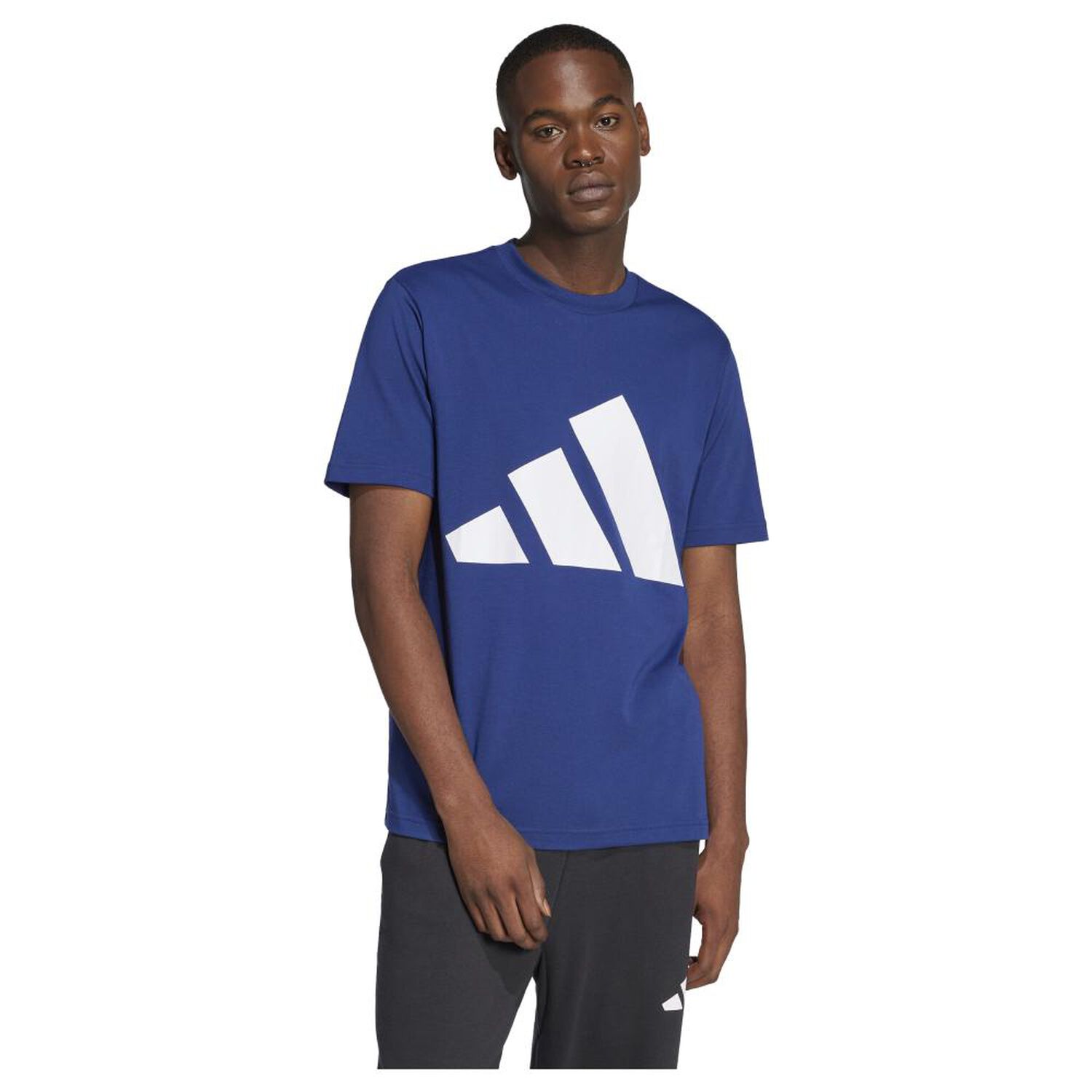 Camiseta Hombre Essentials Adidas Big Logo image number 2.0