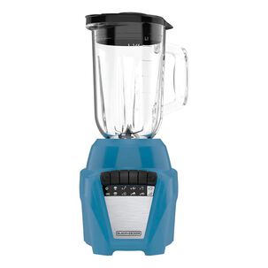 Licuadora Vaso Vidrio 1250ml 700w Azul Ice Crush Black+decker