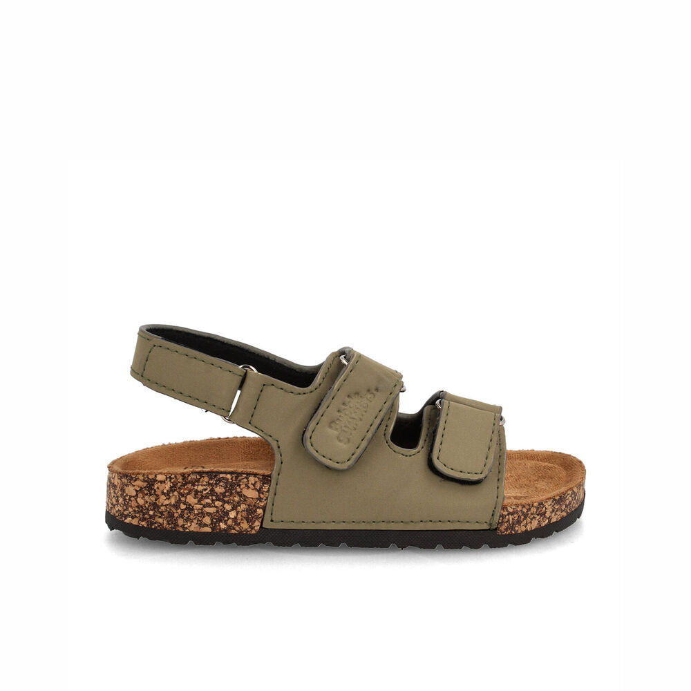 Sandalia Niño Bubblegummers Frazer Khaki image number 0.0