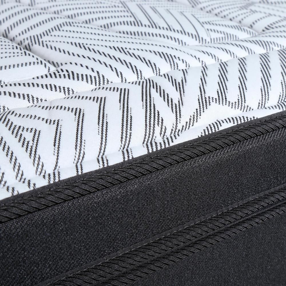 Cama Europea Rosen Tempo / 1.5 Plazas / Base Normal  + Respaldo Maurice Gris image number 5.0