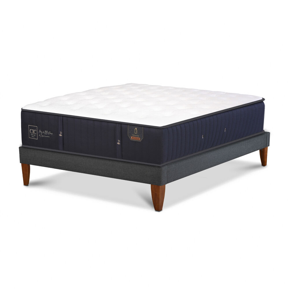 Cama Europea Cic Premium / 2 Plazas / Base Normal image number 1.0