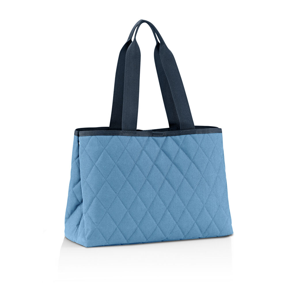 Cartera Shopper L Rhombus - Blue image number 1.0