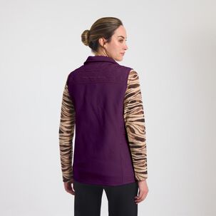 Polerón Polar Sin Mangas Cuello Alto Mujer Lesage