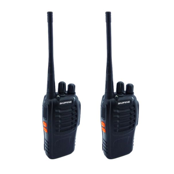 Radio Handy Portatil Set X 2 Pcs Recargable Baofeng Mod.bf-888s Full En Caja