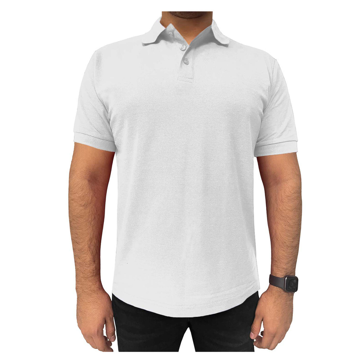 Polera Algod&oacute;n Pique Manga Corta Velox Hombre image number 3.0