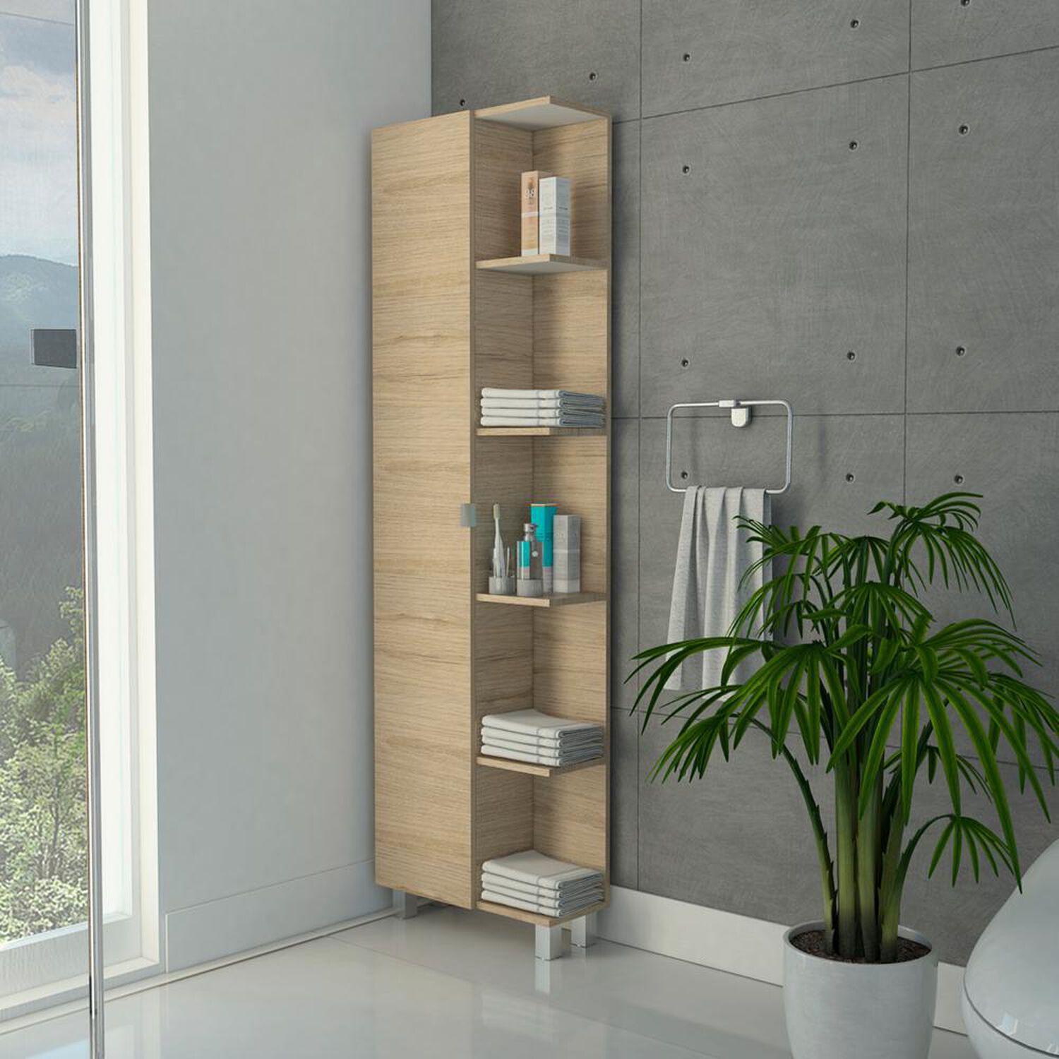 Mueble De Ba&ntilde;o Tuhome Bath 300/ 1 Puerta image number 0.0