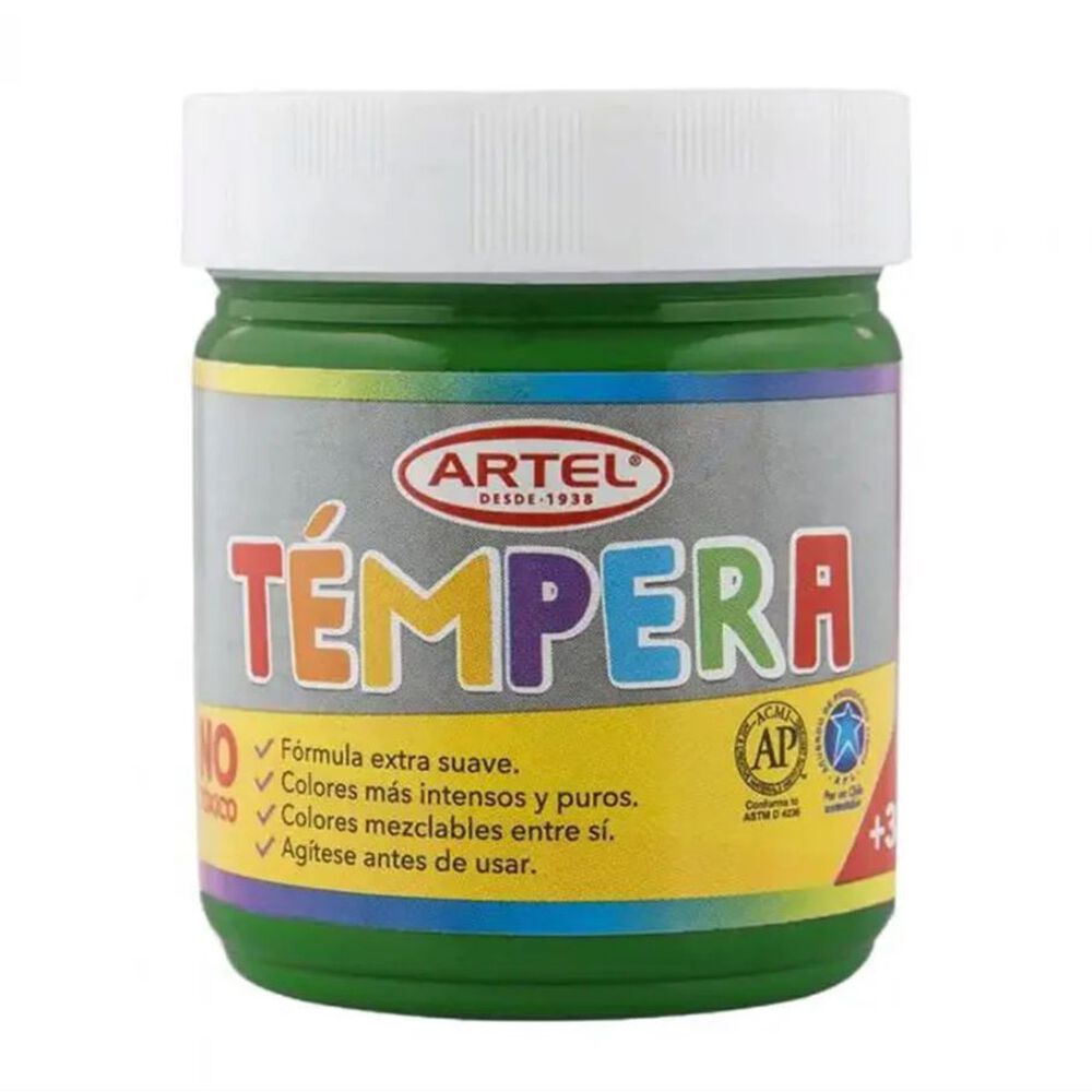 Frasco 100ml Tempera Verde Claro 51 image number 0.0