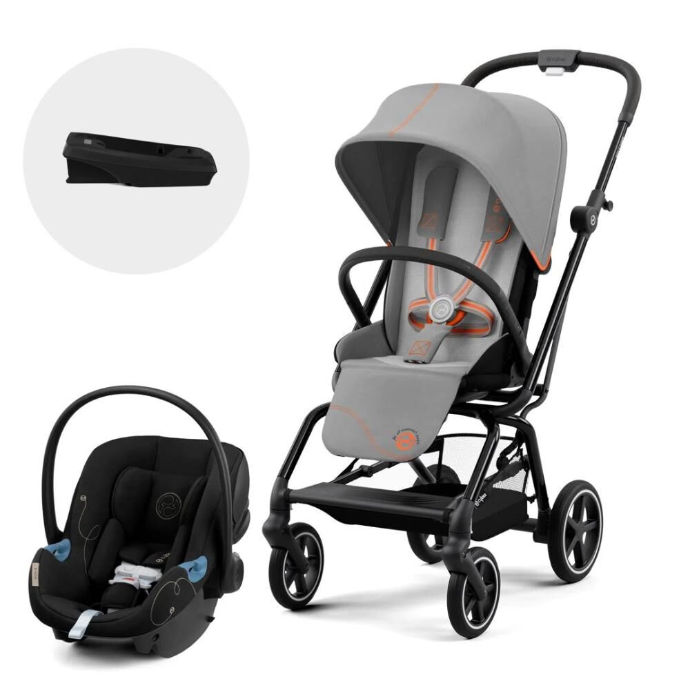 Coche Travel System Eezy S Twist Plus S Blk + Aton G + Base image number 0.0