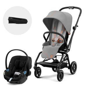 Coche Travel System Eezy S Twist Plus S Blk + Aton G + Base Coche Travel System Eezy S Twist Plus S Blk + Aton G + Base