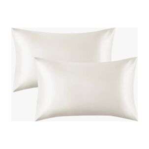 Funda Almohada Satin 76x50 Cm Blanco