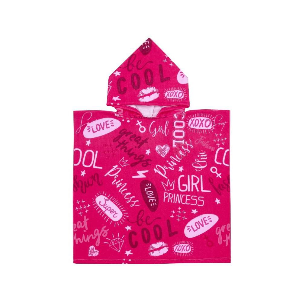 Toalla Playa Infantil + Lentes de Agua Casaideal Kids Princess / 60 X 120 Cm image number 2.0