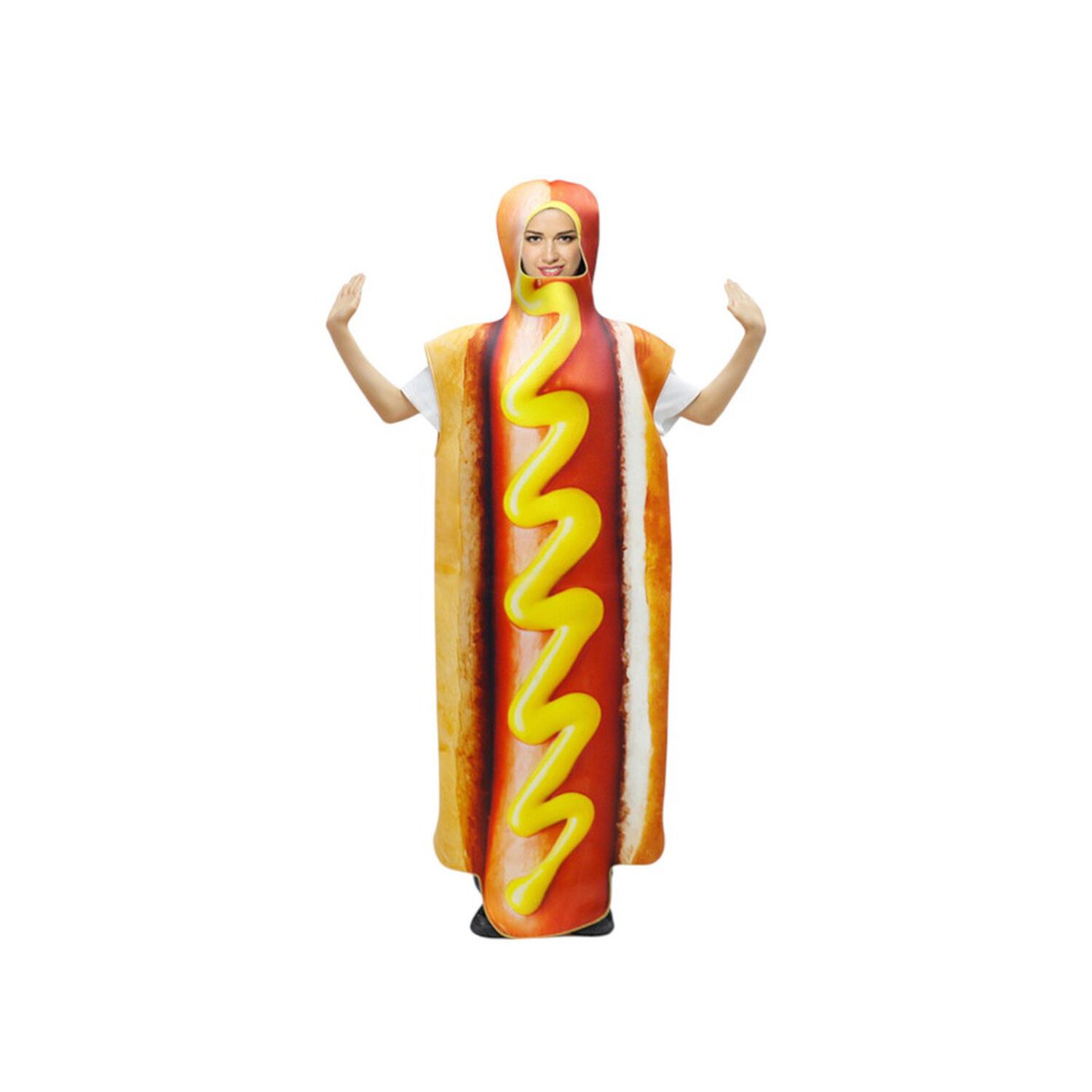Disfraz Cosplay Completo Hot Dog Adulto image number 0.0