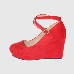 Zapato Plataforma Rojo Heriel Art. 5h6393red