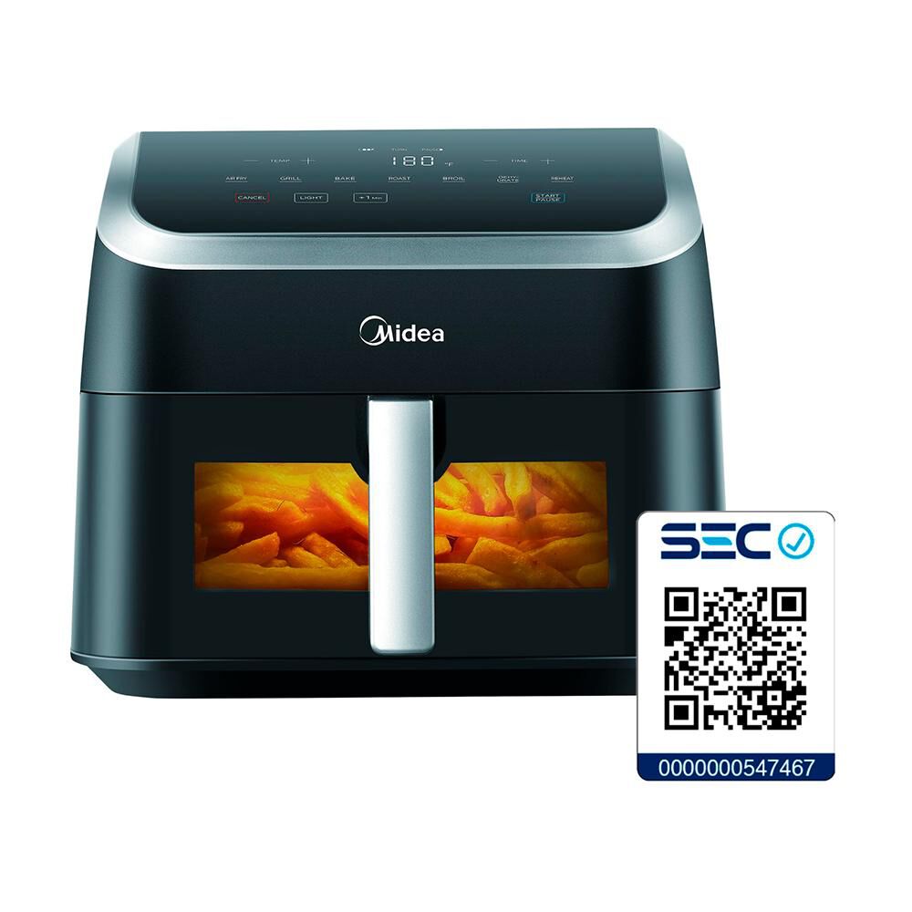 Freidora de Aire Midea MF-TN85DBK / 8.5 Litros image number 17.0