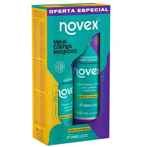 Kit Sh/acond Meus Cachos Magicos 300ml Novex