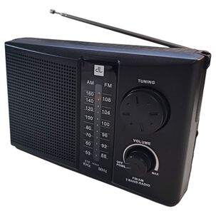Radio Portatíl Recargable Y A Pilas Multibandas Am/fm / Sw