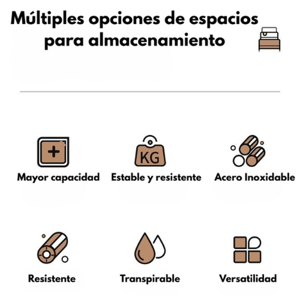 Organizador De Cubiertos Estante Escurridor Tabla De Cortar image number 3.0