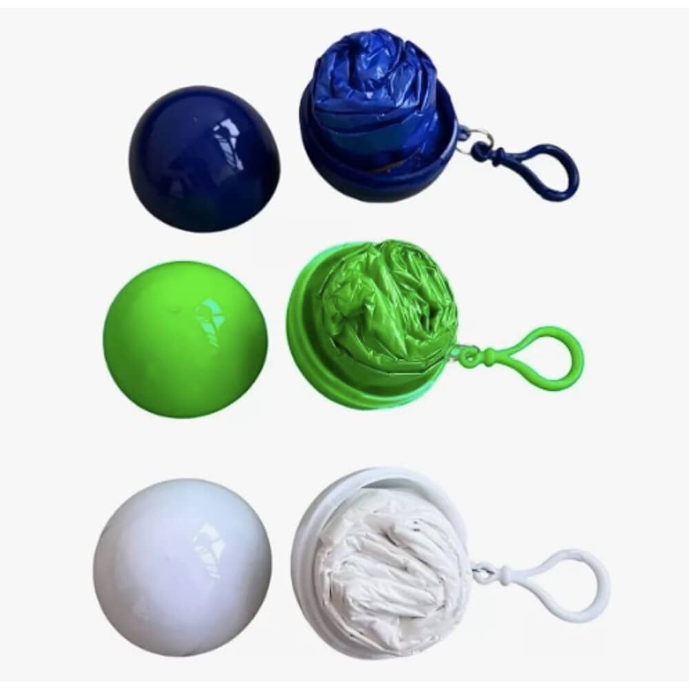 Poncho Capa Impermeable Ultraliviano Port&aacute;til Estilo Llavero L image number 4.0