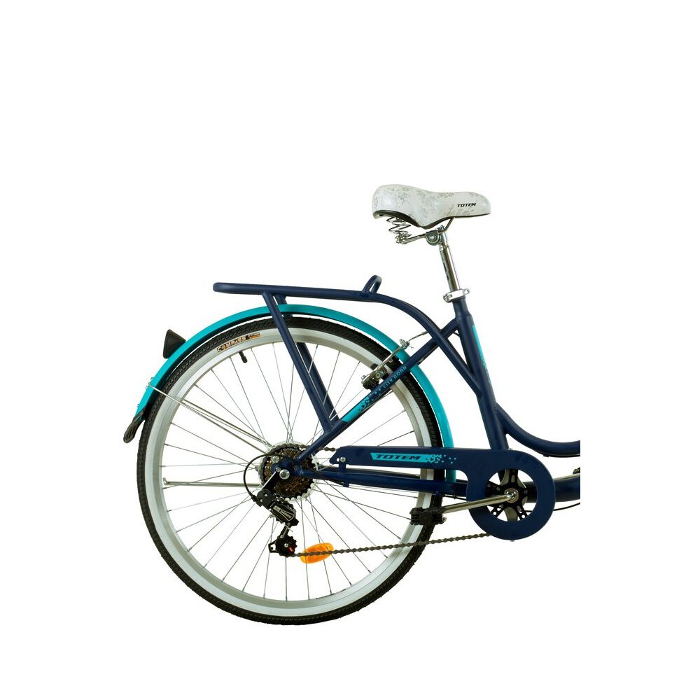 Bicicleta Totem City Dama Aro 26 Azul Con Celeste image number 2.0