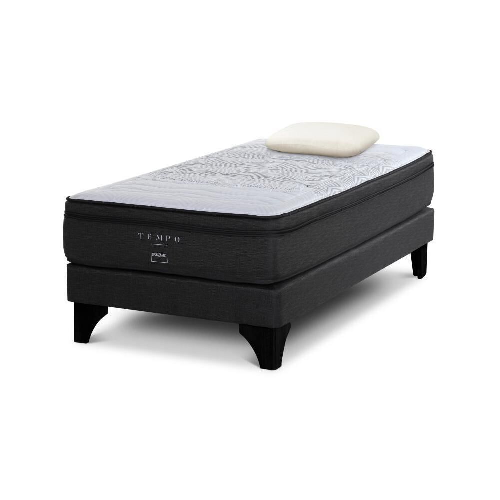Cama Europea Rosen Tempo / 1.5 Plazas / Base Normal + Almohadas image number 0.0