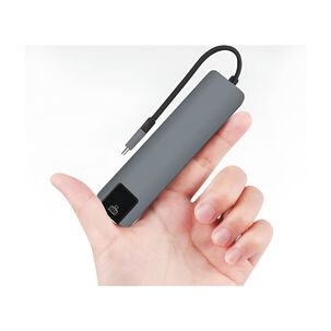 Docking Station Type-c 100w + Hdmi 4k+ Ethernet+ Hub Usb 3.0