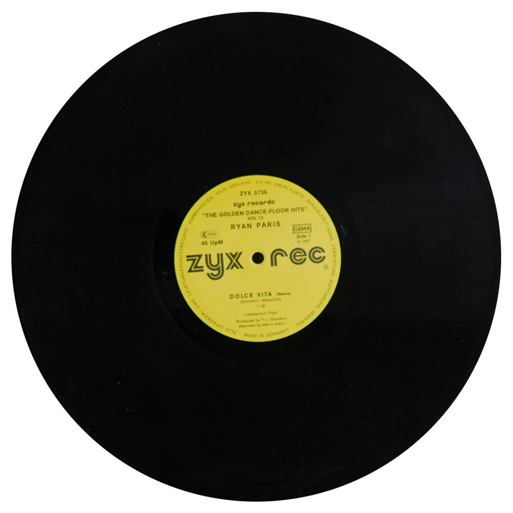 Ryan Paris / Evelyn Thomas - Dolce Vita / Hi Energy | 12" Maxi Single Usado image number 2.0