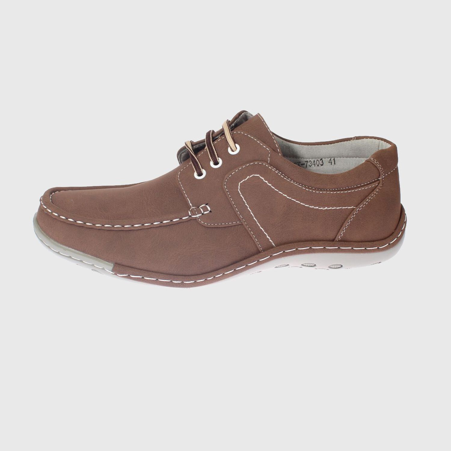 Zapato Casual Caf&eacute; V&iacute;a Franca Art. 8ask73403brown image number 4.0