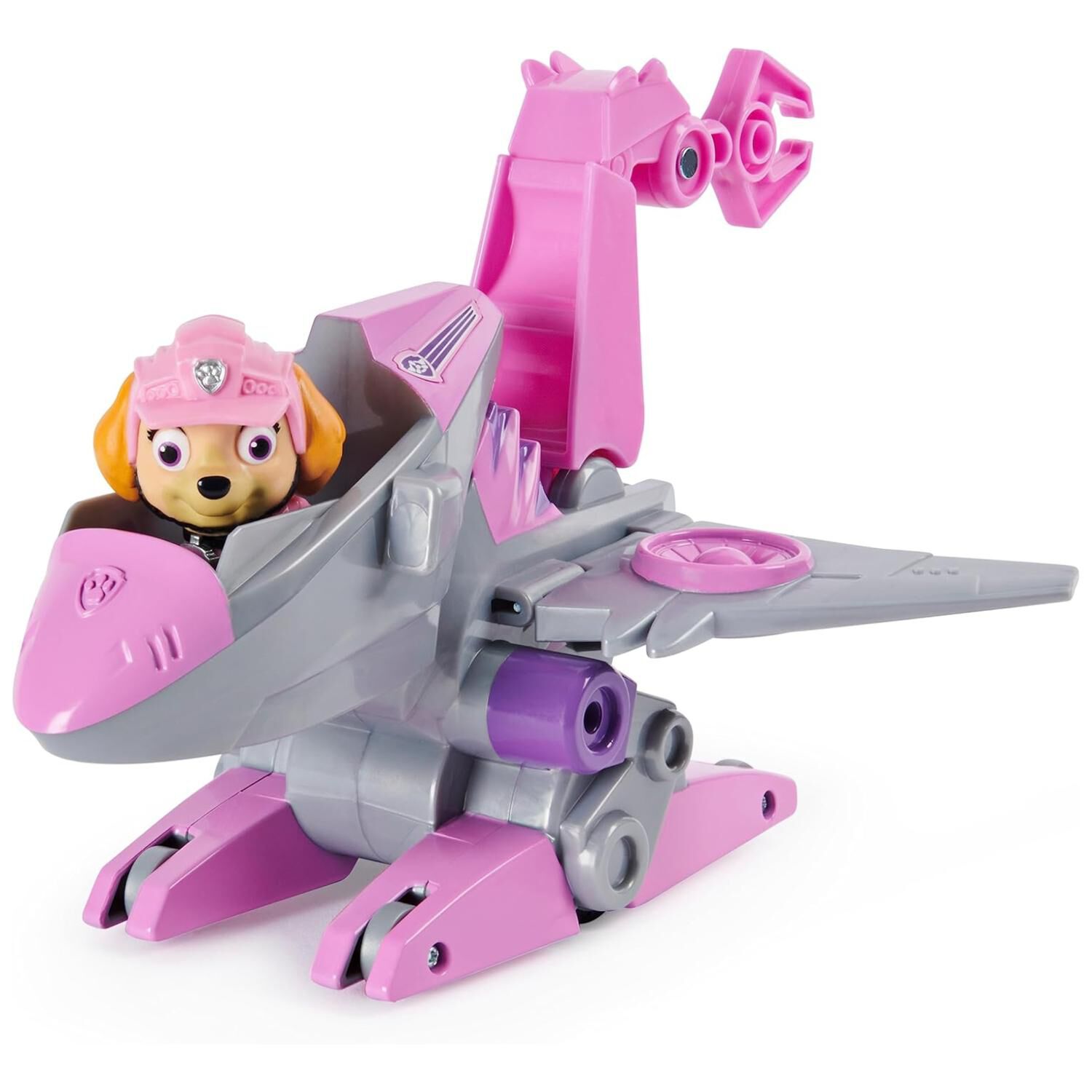 Juguete Skye Dino Rescate Gris Friccion Paw Patrol image number 0.0