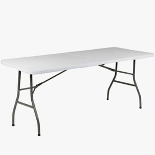 Mesa Plegable Color Blanco