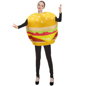 Disfraz Cosplay Hamburguesa Adulto