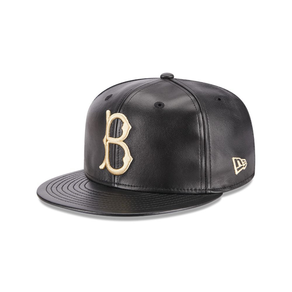 Jockey Brooklyn Dodgers Mlb 59fifty Black New Era image number 1.0