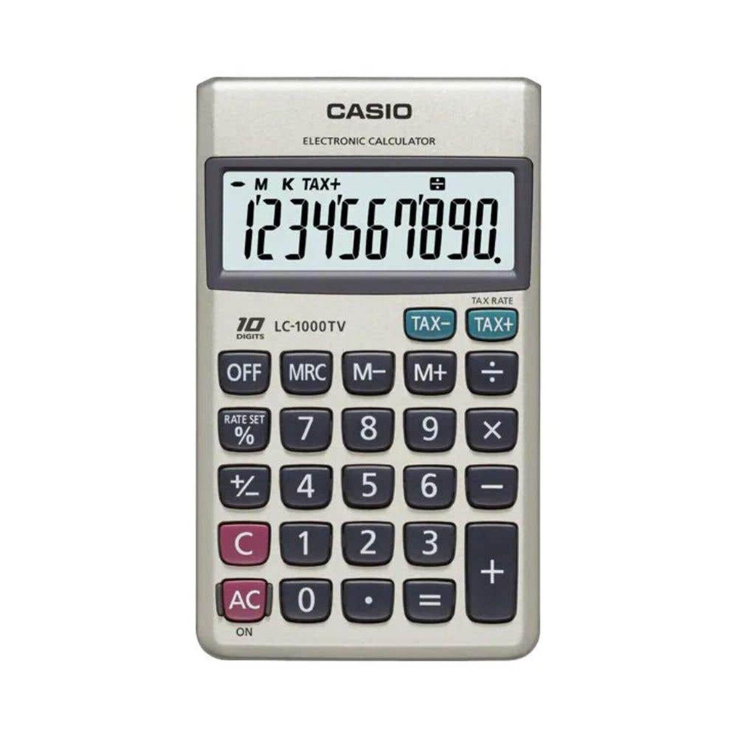 Calculadora Casio Bolsillo Lc1000tv image number 0.0