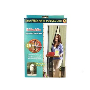 Cortina Mosquitera Magnetica Para Puerta Anti Insectos