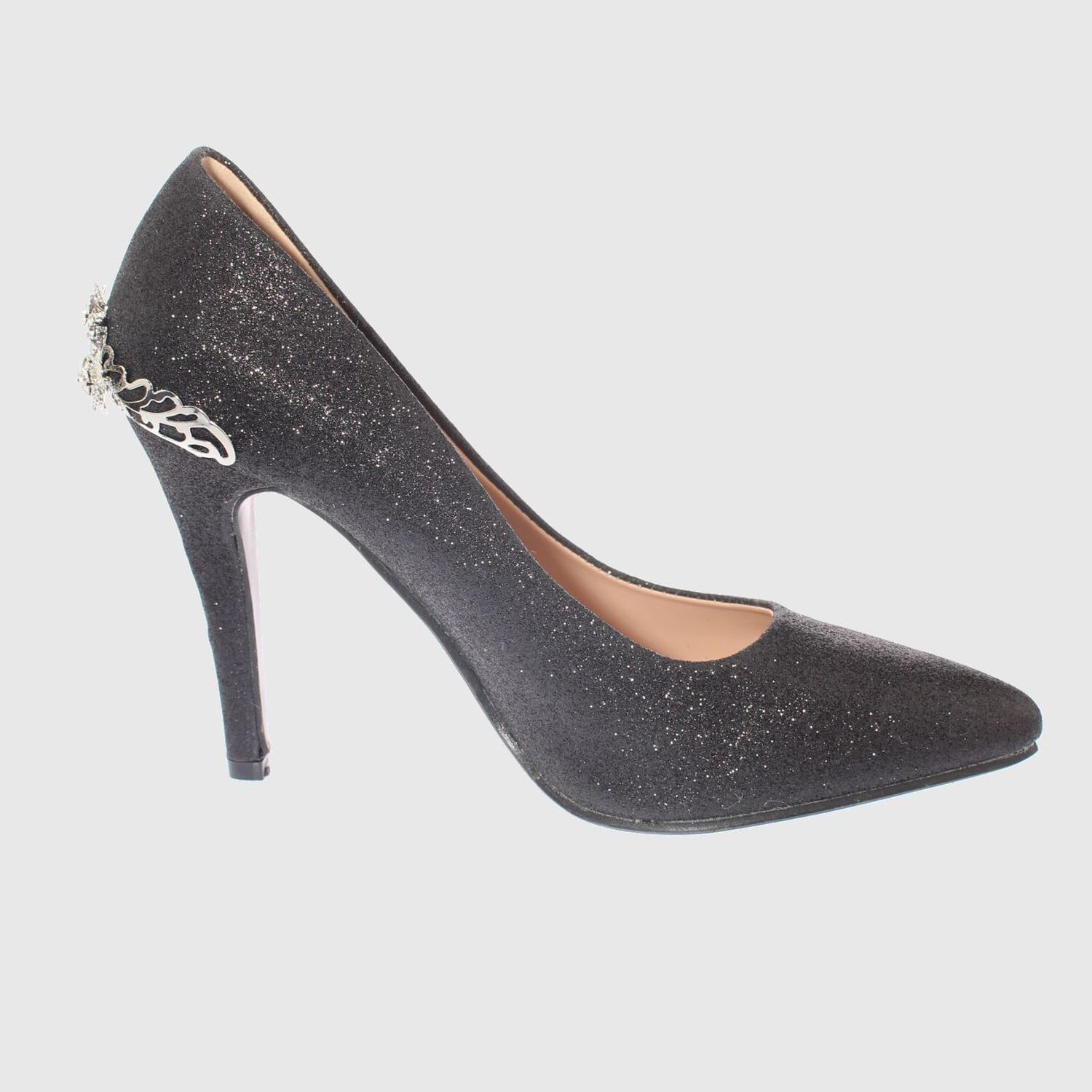 Zapato Taco Negro Mia Mia Art. 55820black image number 3.0