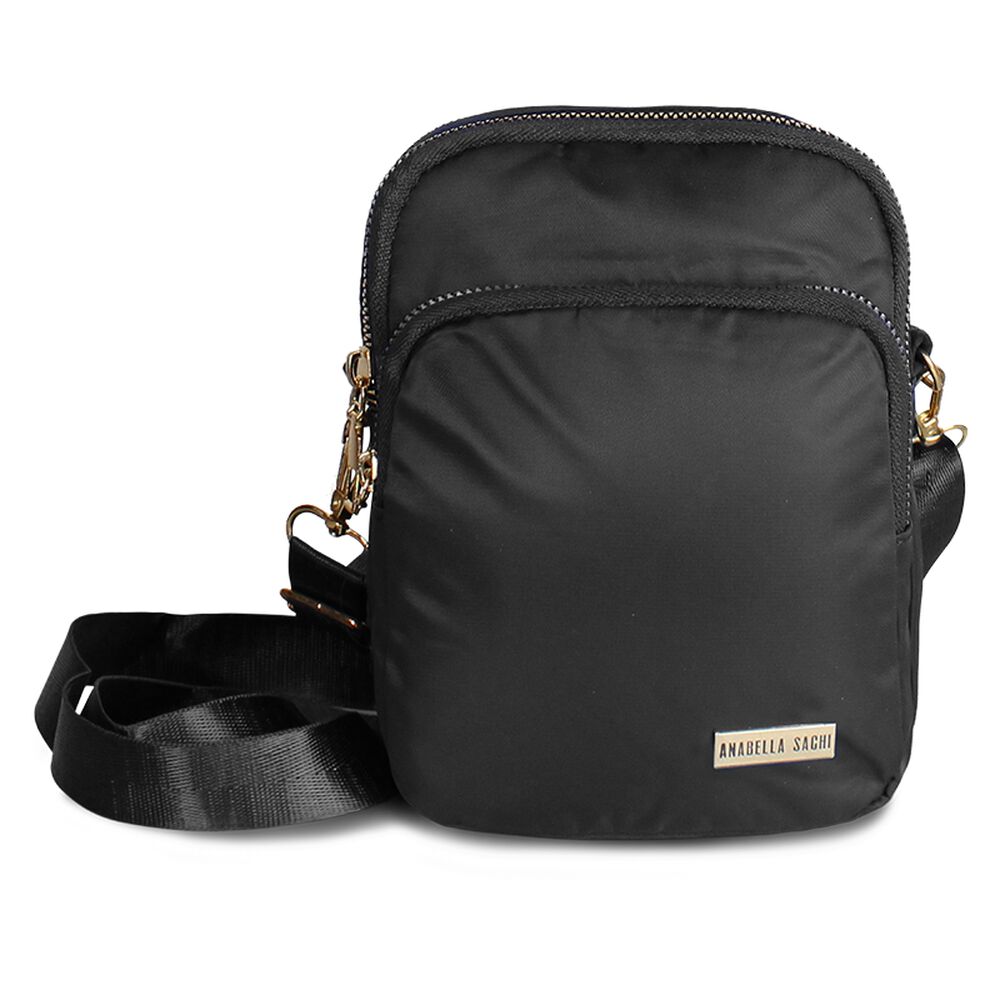 Cartera Bandolera Isa Negra Anabella Sachi image number 0.0