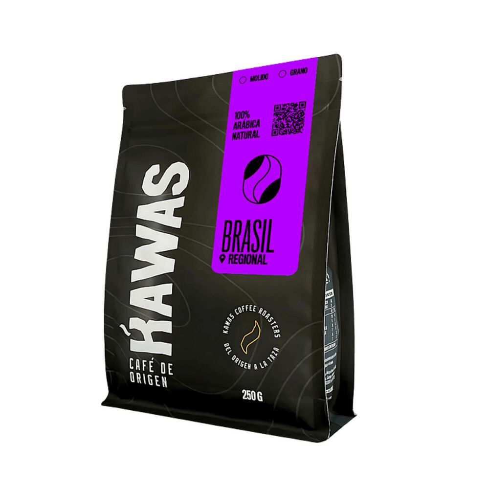 Cafe En Grano Kawas Brasil Carmo De Minas Origen 250g image number 0.0