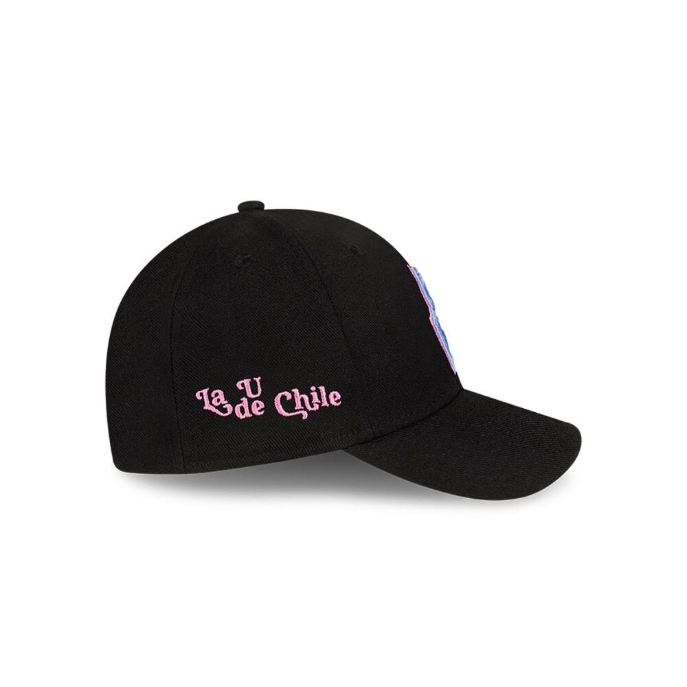 Gorra 9forty Universidad De Chile Futbol Black New Era image number 3.0