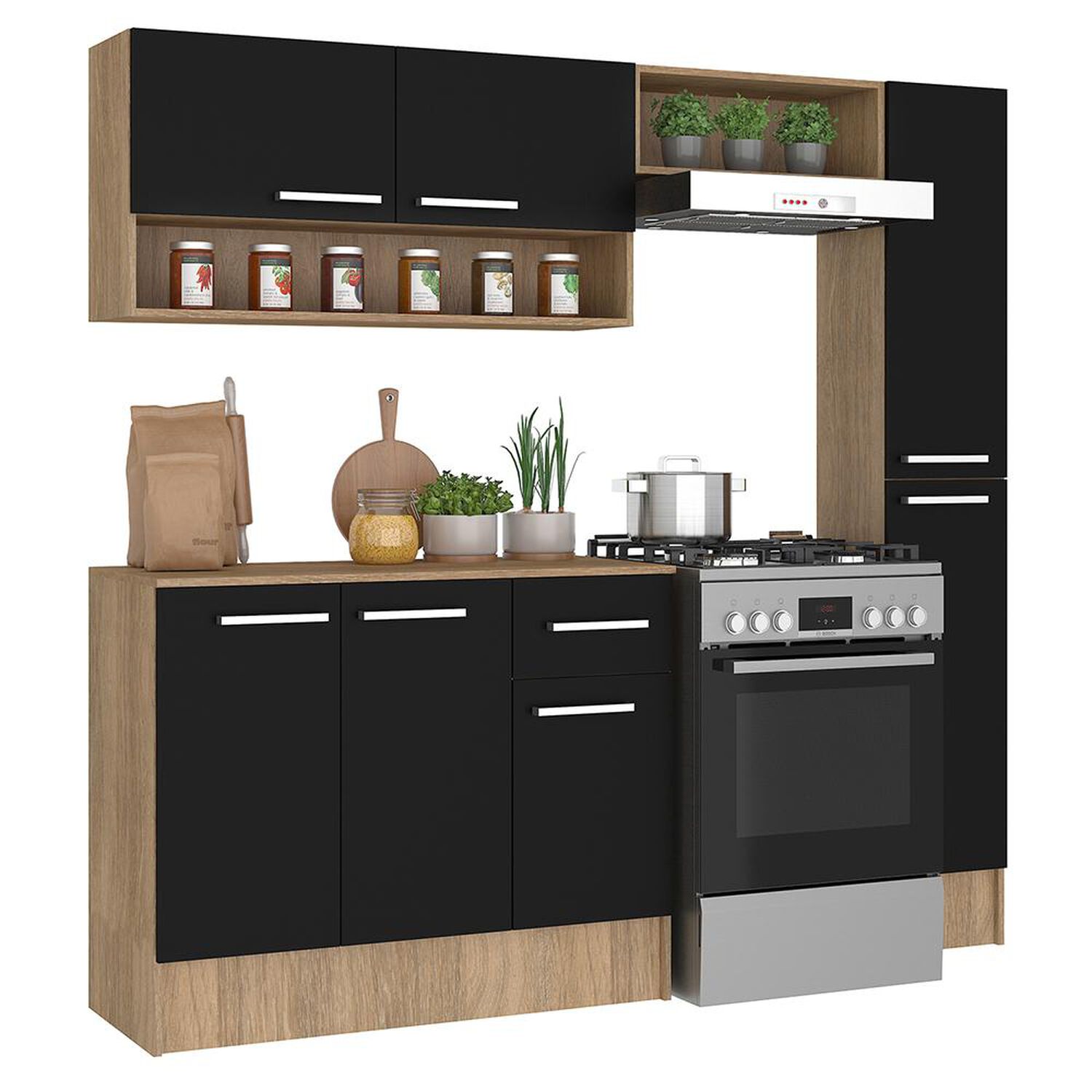 Mueble De Cocina Vekkahome Madri / 7 Puertas / 1 Caj&oacute;n image number 5.0