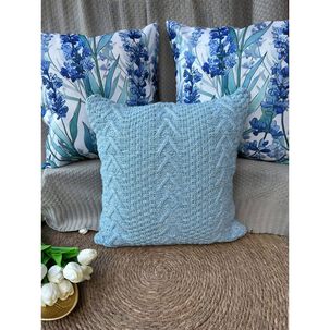 Set De 3 Cojines Combinados Azul Paga 2, Lleva 3!