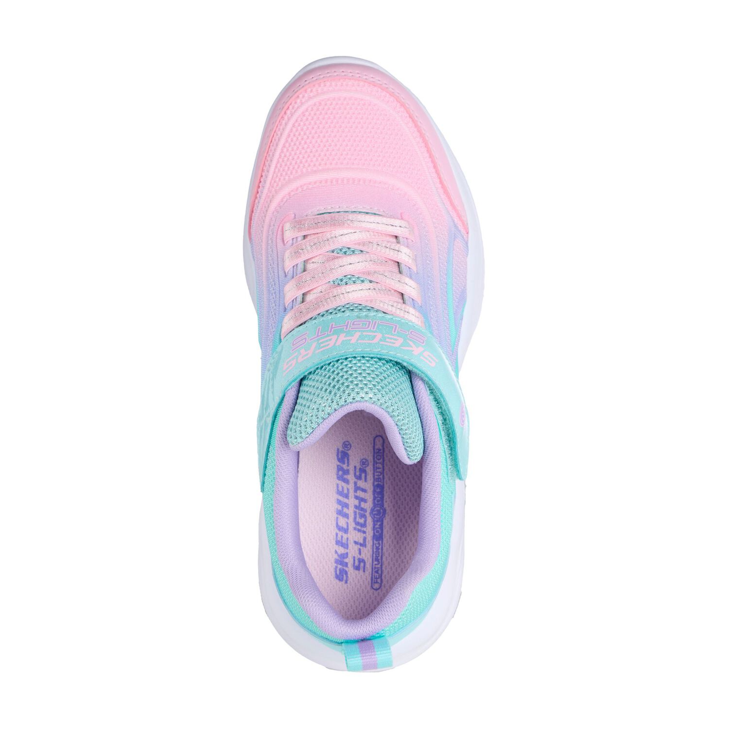 Zapatilla Skechers Skechers Sola Glow Ni&ntilde;a Rosado image number 2.0